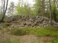 Marviksleden. Bronsåldersröse.JPG